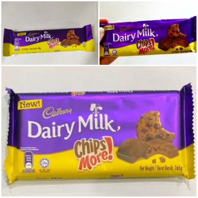 Cadbury dairy milk chipsmore | Shopee Malaysia