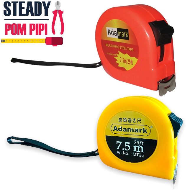 7.5M MEASURING TAPE / MEASUREMENT TAPE / TALI TAPE / PITA PENGUKUR