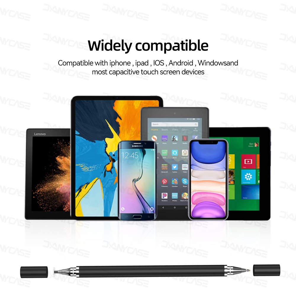 2 in 1 Universal Stylus Pen Tablet Drawing Pen Capacitive Screen Caneta  Touch Pen for iOS Android iPad Smart Pencil Accessories