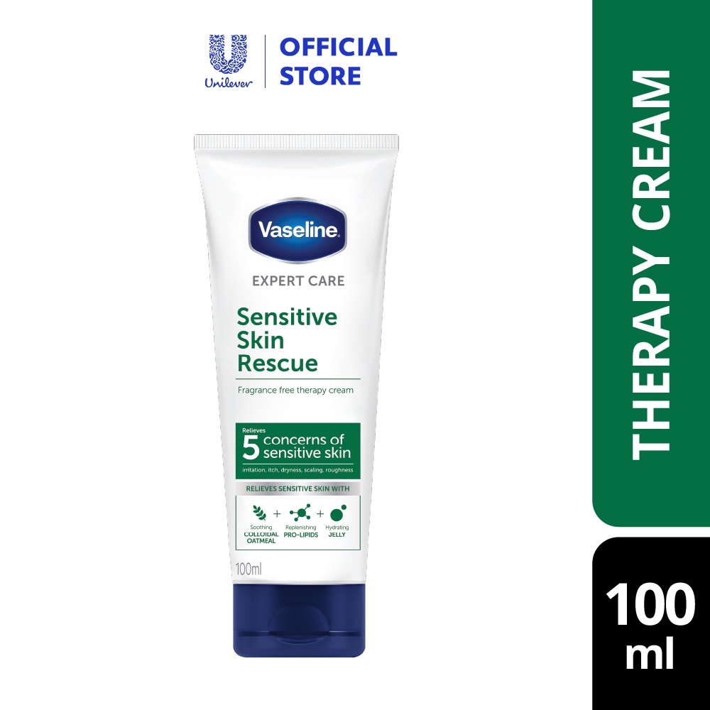 Vaseline Sensitive Skin Rescue (100ml) | Shopee Malaysia