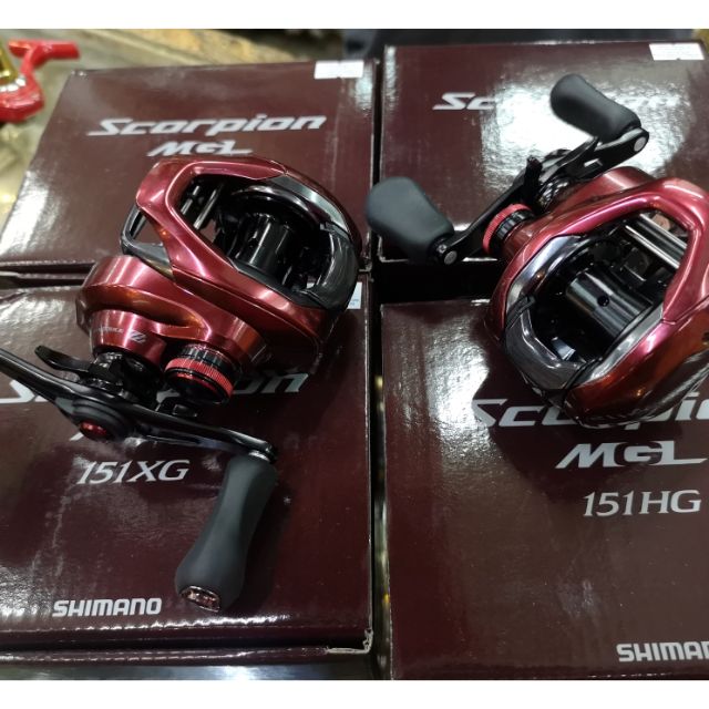 SHIMANO SCORPION MGL 151XG/151HG CASTING REEL | Shopee Malaysia