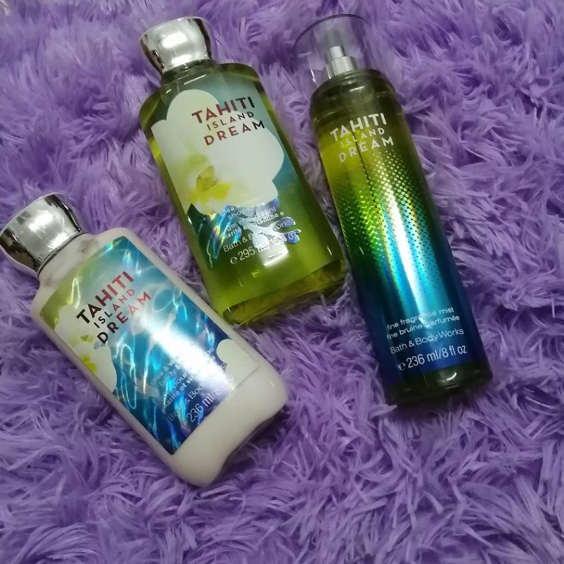 Bath And Body Works Tahiti Island Dream Set Shopee Malaysia