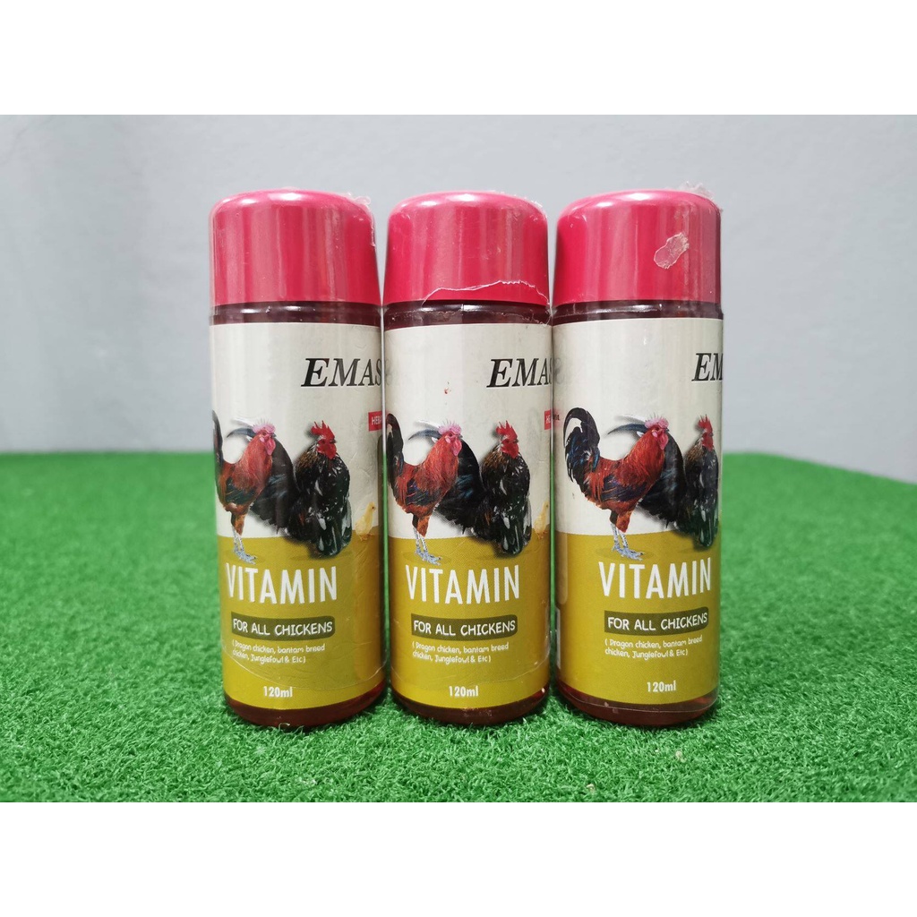 Emas 10 Chicken Vitamin120ml Vitamin Ayam Untuk Semua Jenis Ayam Shopee Malaysia 2056