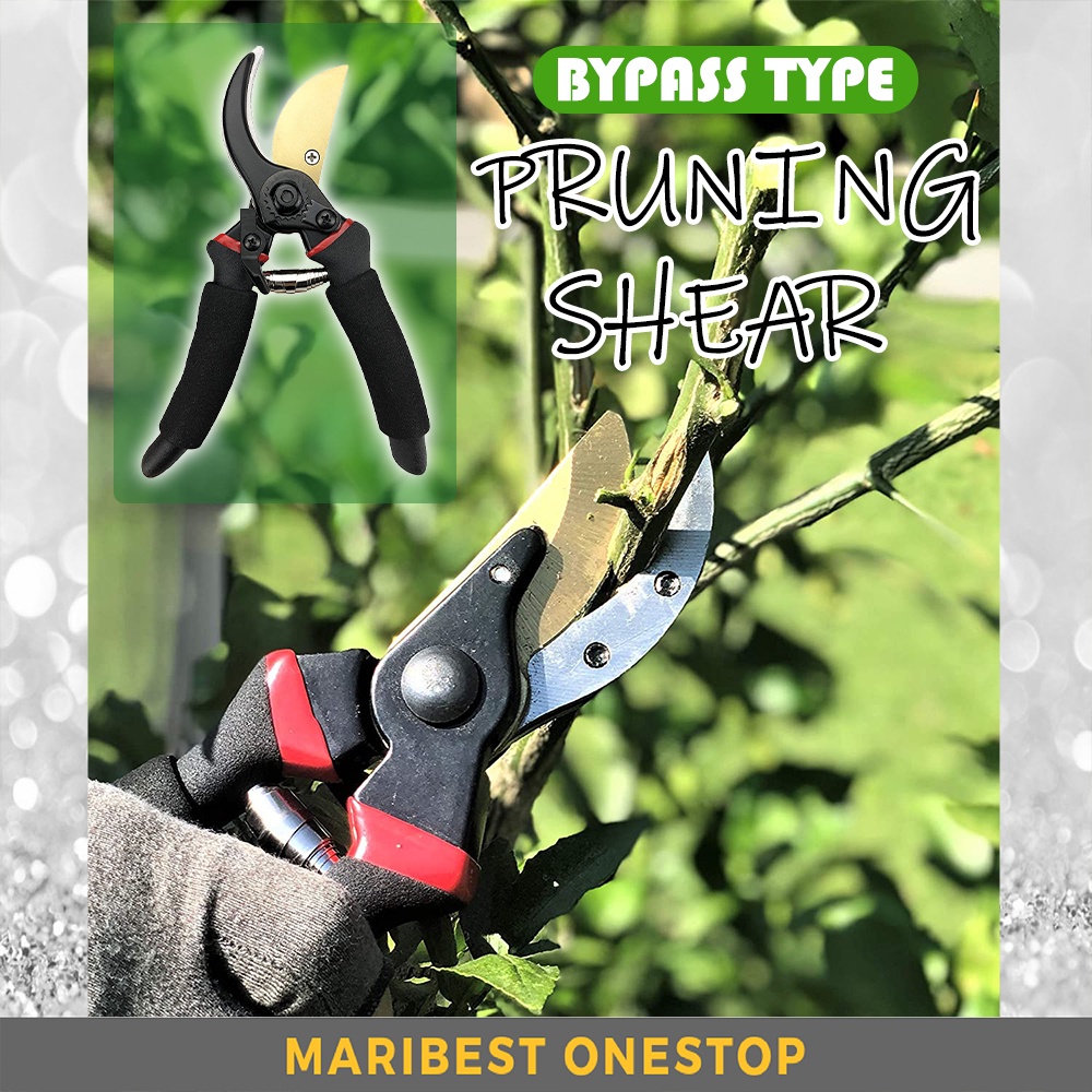 946 GARDEN PRUNING SHEAR PLANTS TRIMMING SHEAR SCISSORS BYPASS PRUNER