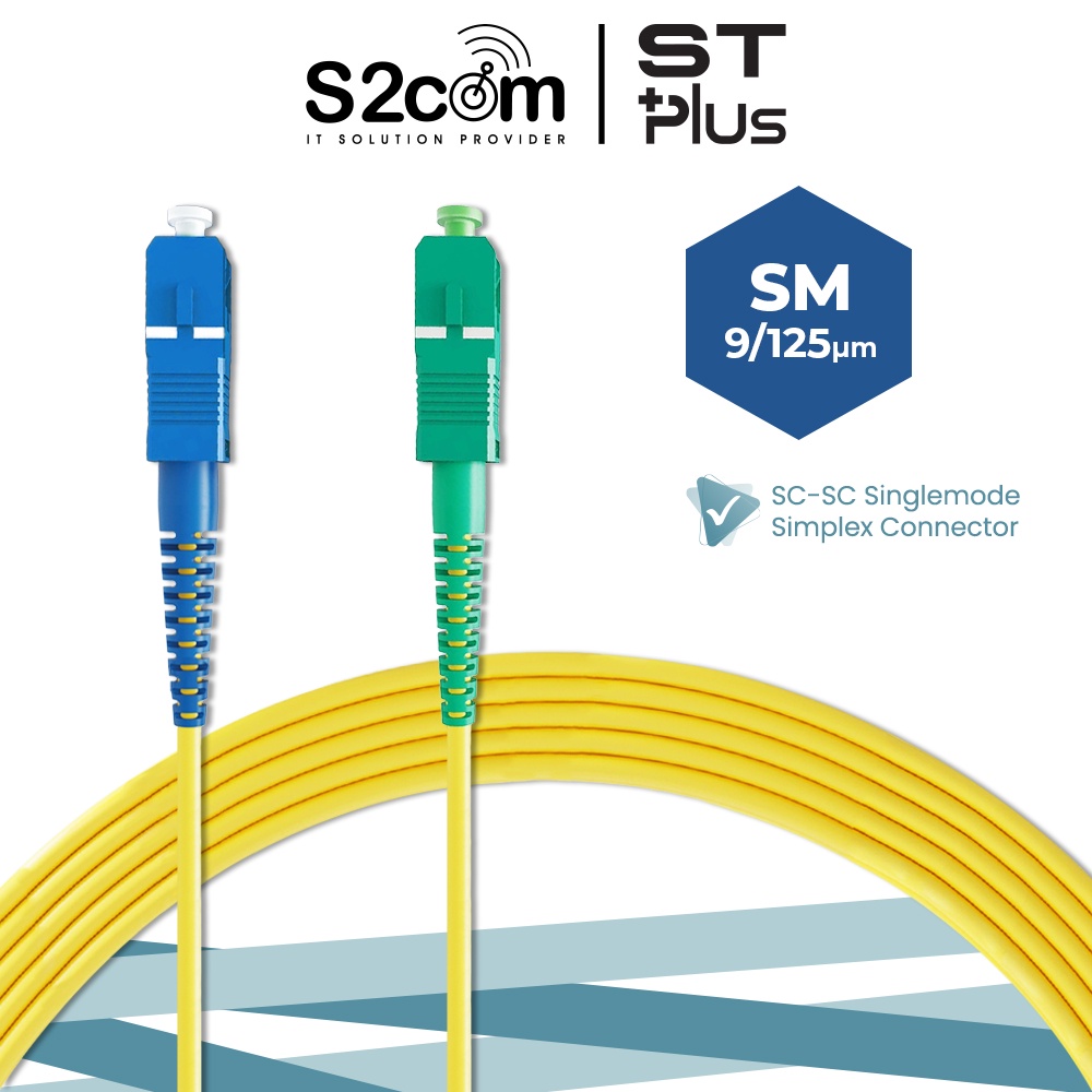 SC/UPC-SC/APC Singlemode Simplex Fiber Optic Patch Cord 1M 2M 3M 5M 10M ...