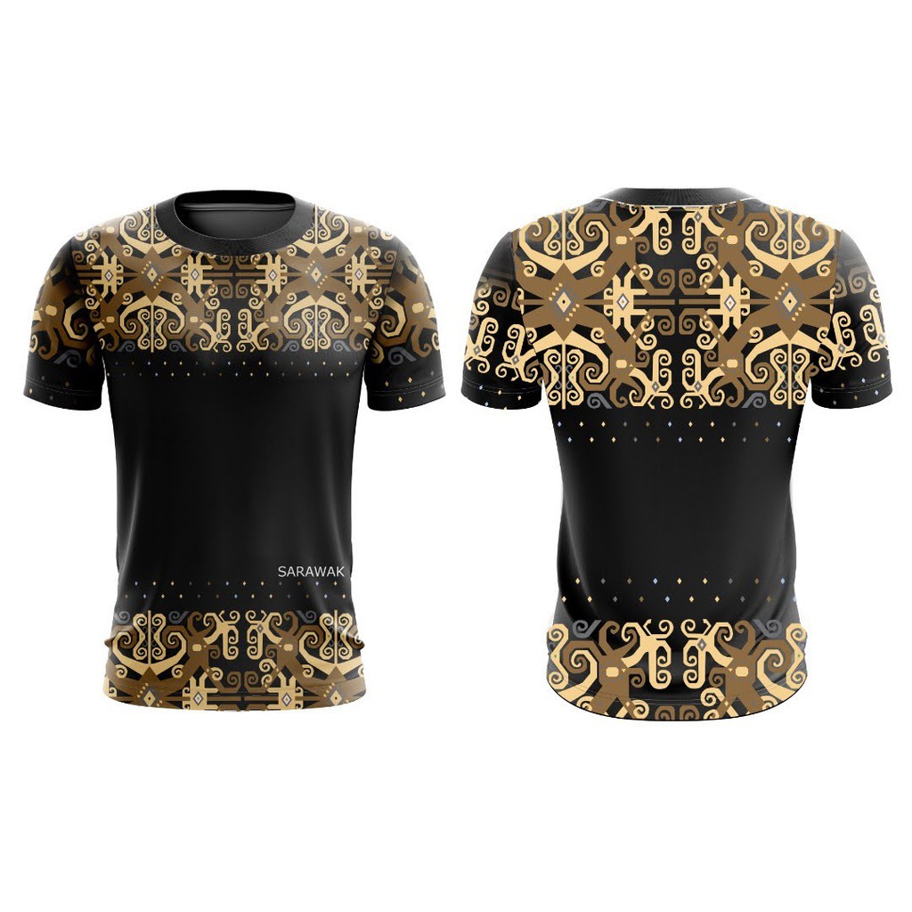 printing t-shirt, fashion sublimation micro fiber, dry fit, borneo ...