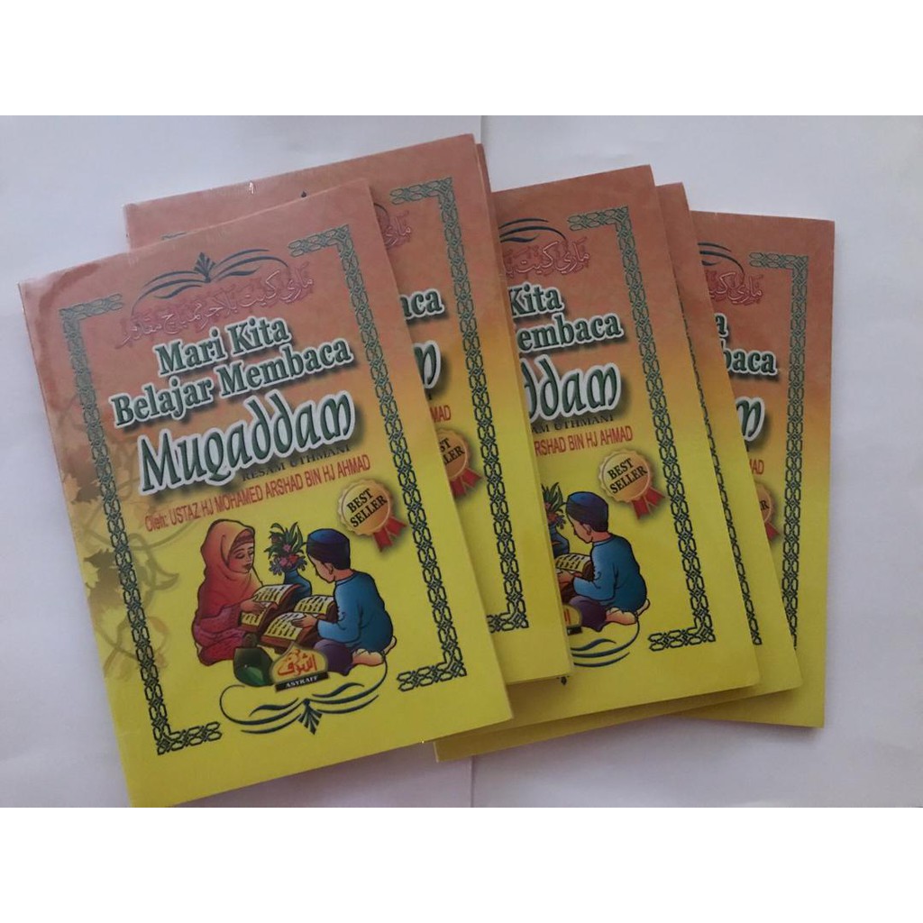 Buku Mari Kita Belajar Membaca Muqaddam - Resam Uthmani – Muqadam Rumi ...