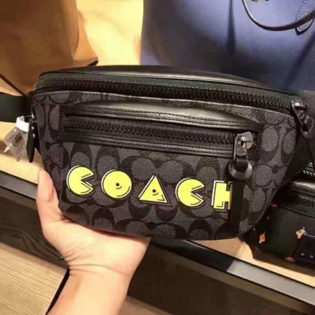 Coach pac man sling bag hotsell