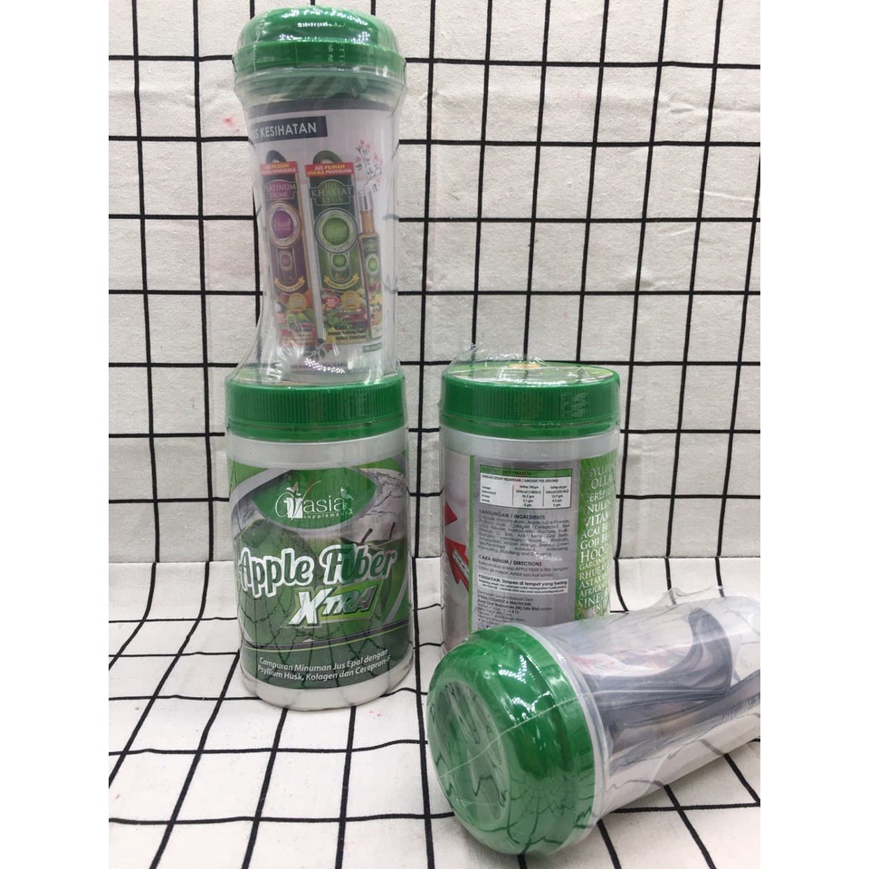 VASIA APPLE FIBER XTRA (FREE SHAKER) Shopee Malaysia