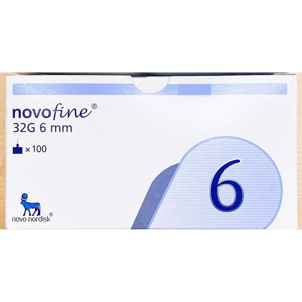 Novo Nordisk Novofine Needles 6mm x 32g, 100pcs