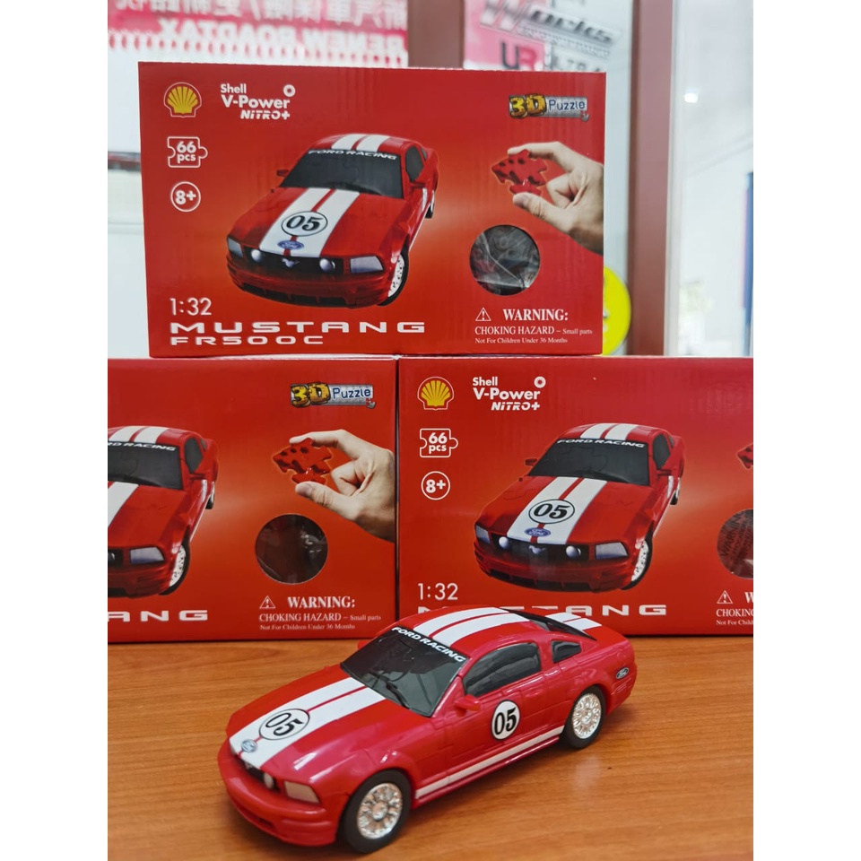 SHELL V-POWER NITRO+ MUSTANG FR500C | Shopee Malaysia