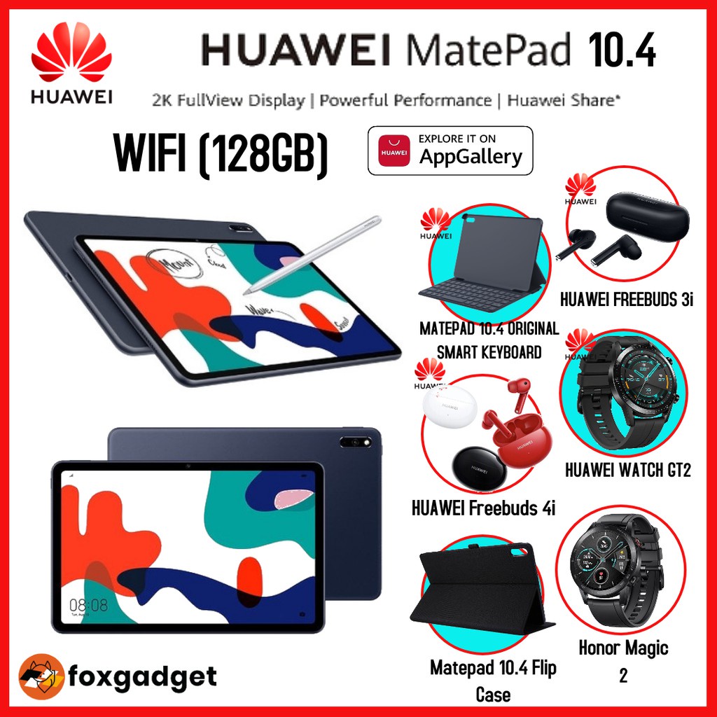 Ready Stock】Huawei Matepad 10.4 inch (Wifi - 4GB RAM + 128GB ROM