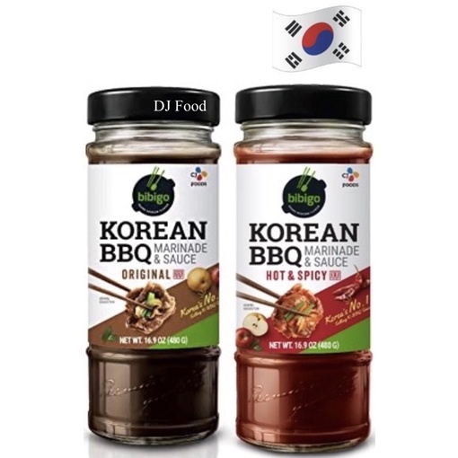 CJ Bibigo Korean BBQ Sauce 480gram(Original/Spicy/Pineapple) Shopee