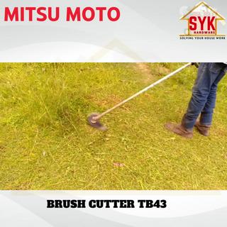 Syk Mitsu Moto Tb43 Brush Grass Cutter Recoil Starter Machine Backpack 