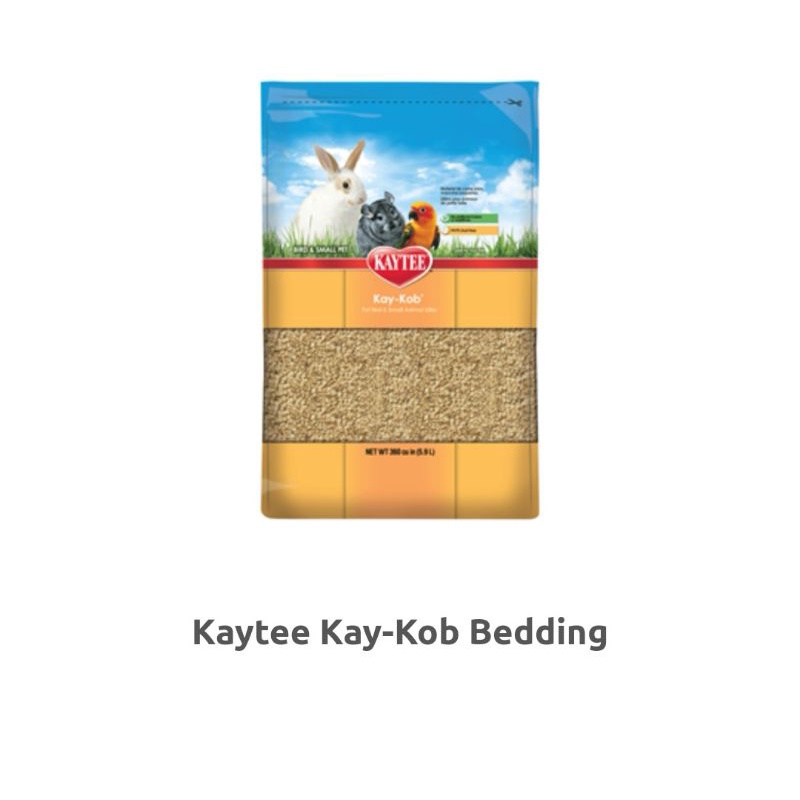 Kaytee Kay Kob corn cob Bedding kaytee aspen bedding small pet rabbit hamster guinea pig