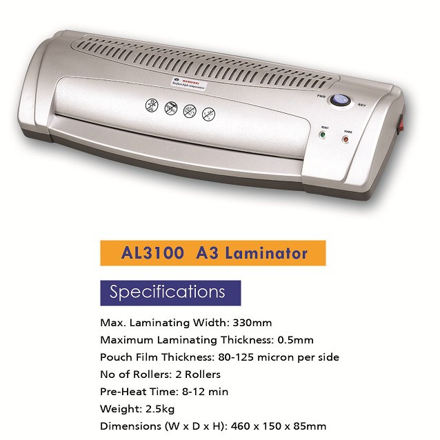 SOHO LAMINATOR HOT (A3) Shopee Malaysia