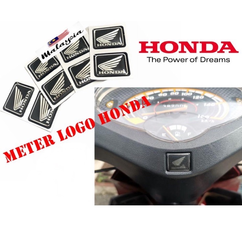 Emblem Sticker Meter Logo Honda Meter Logo RS150R WAVE125 PCX VARIO ...