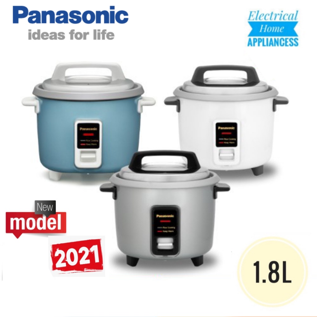 [READY STOCK] NEW MODEL 2021 Panasonic Rice Cooker 1.8L Conventional ...