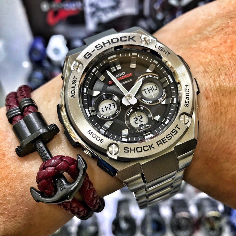 Watch Casio G SHOCK STEEL GSTS310D 1 ORIGINAL Shopee Malaysia