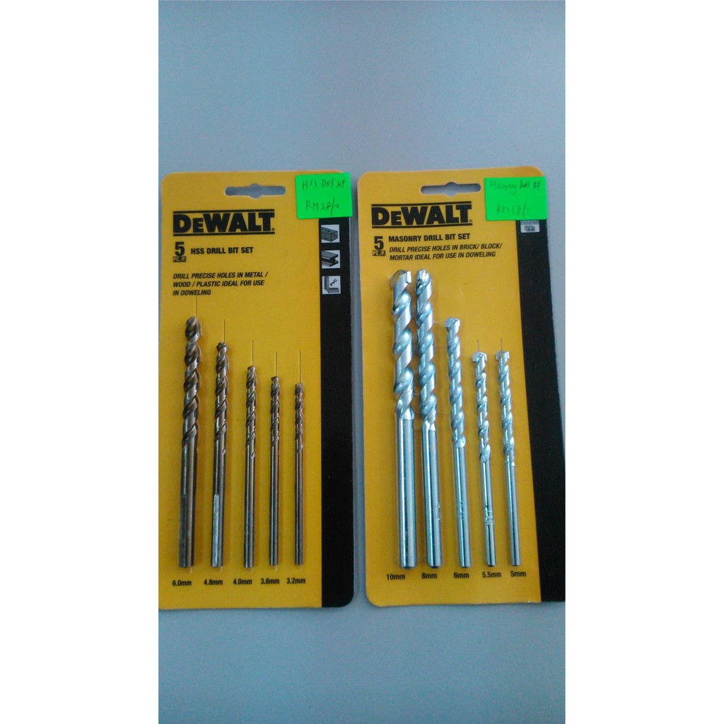 Dewalt 6mm discount masonry drill bit