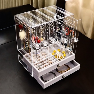Pin Collection Display, Clear 20 Girds Pin Organizer Acrylic, Dustproof  Acrylic Display Case, Multiple Grid Display Storage Box, Display Box for