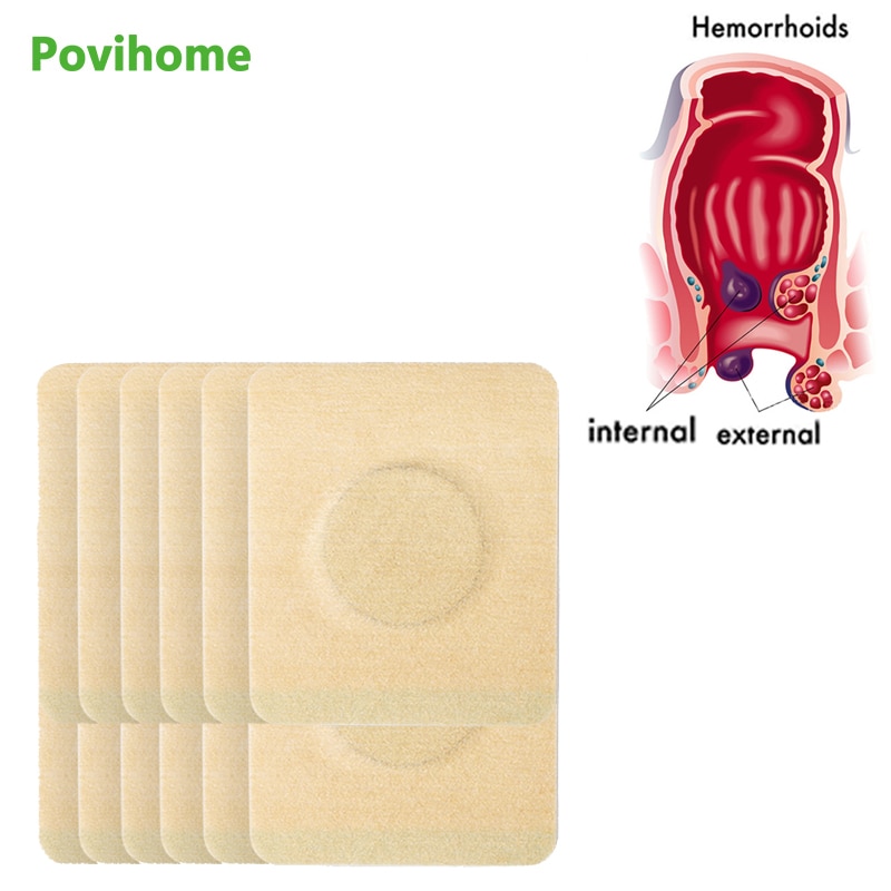 Sumifun Anti Hemorrhoid Patch Bleeding Anus Itching Patches Piles Anal