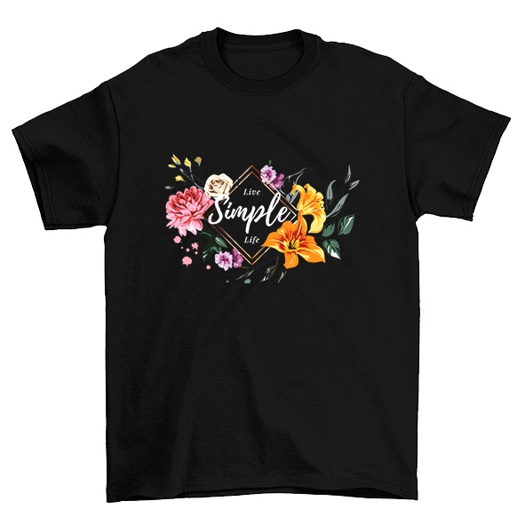 Live simple shirt on sale