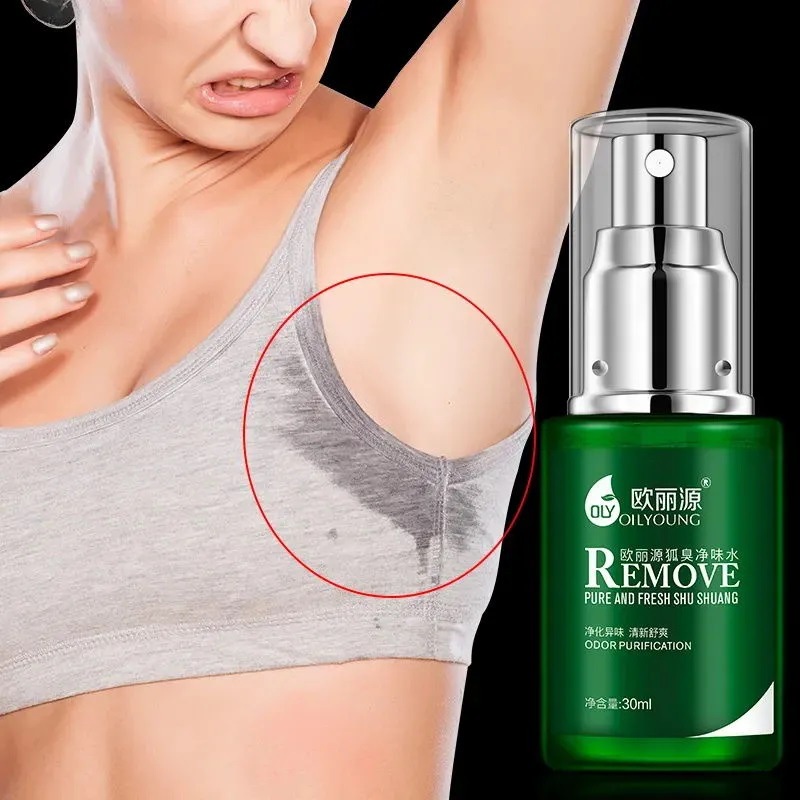 30ml Removing Body Odor Natural Remove Armpit Foot Bad Body Odor Water