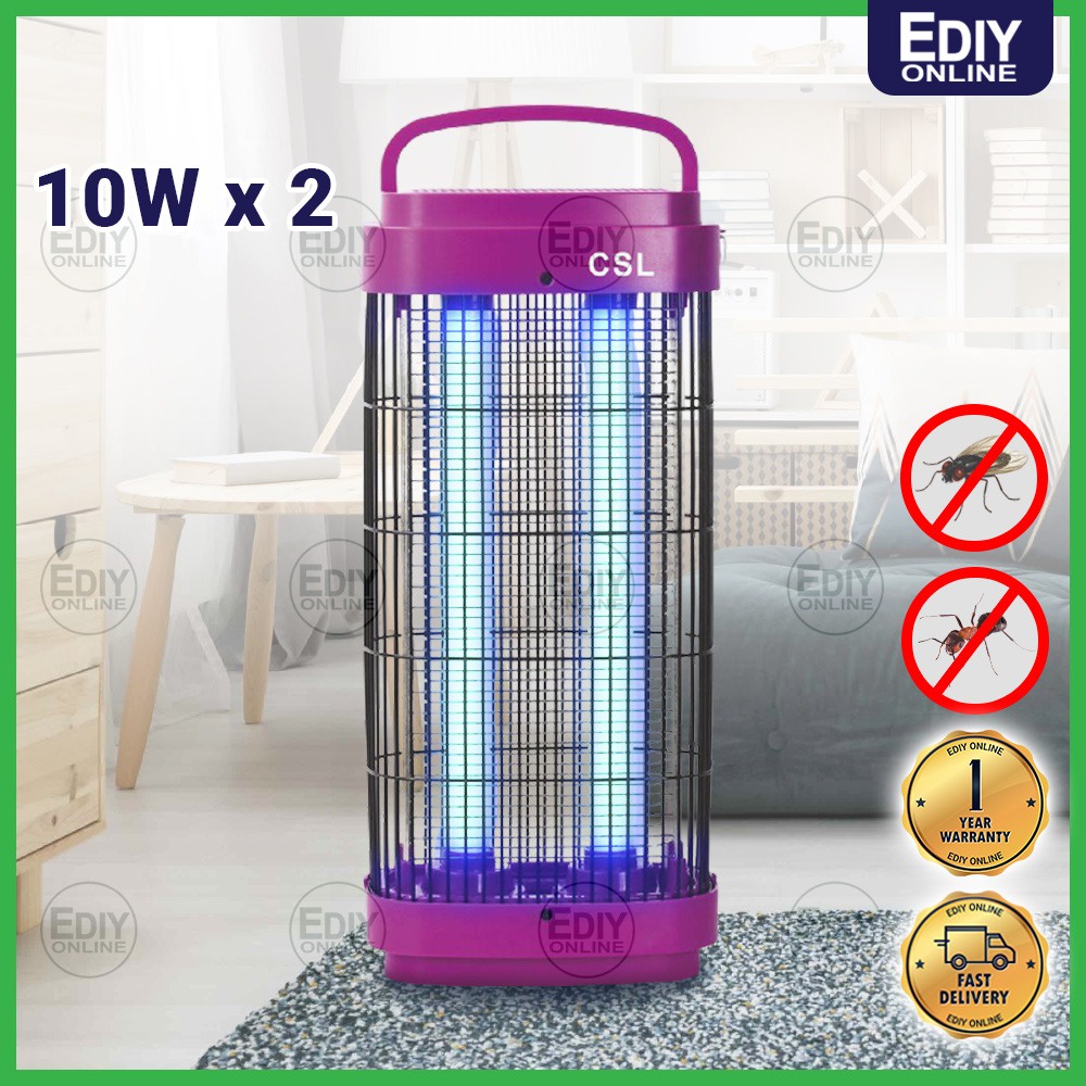 【NEW】 CSL 20IK ELECTRIC MOSQUITO FLY BUG INSECT KILLER TRAP PEST ...
