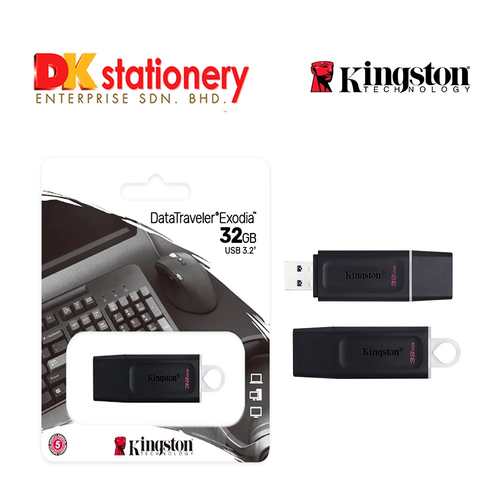 Kingston DataTraveler Exodia Flash Drive 32/64GB ( 5 Years Warranty