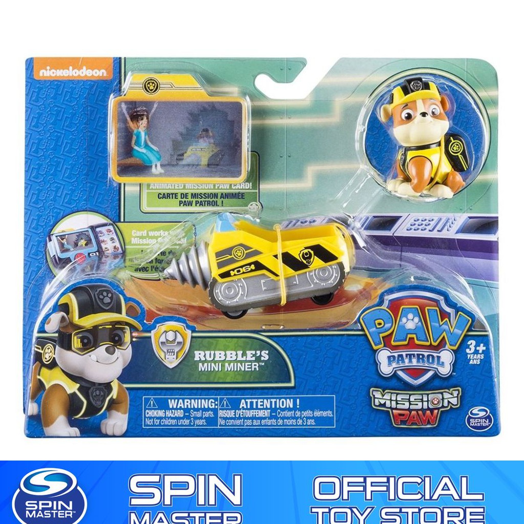 Paw patrol mission mini best sale vehicles chase