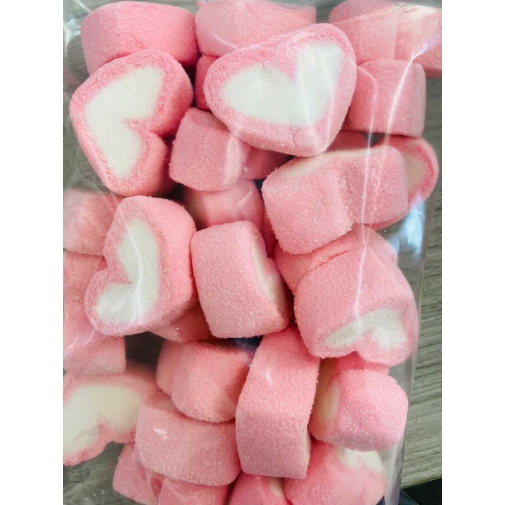 100G 200G Halal Marshmallow cvmallow Large White / Mini White / Heart