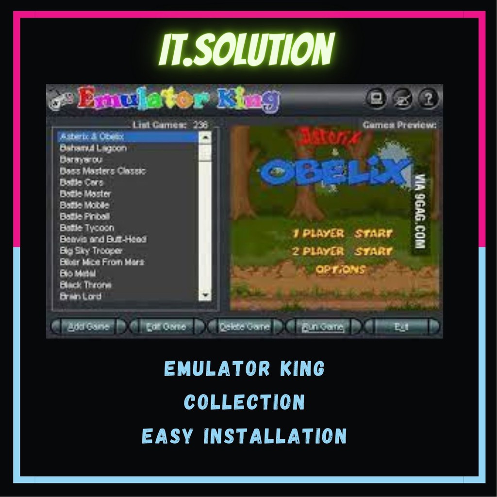 [PC GAME] Emulator King All in one Shopee Malaysia