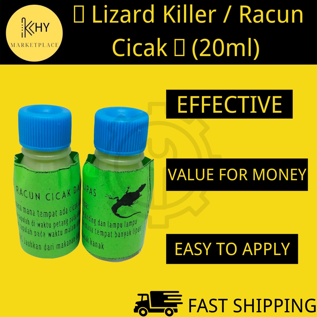 Lizard Killer Racun Cicak 20ml Shopee Malaysia