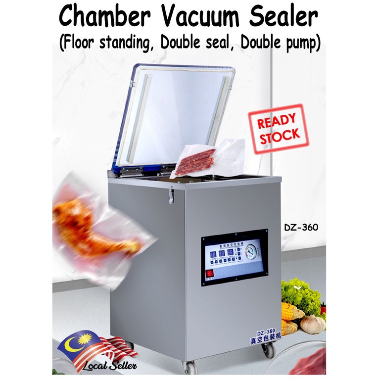 Chamber Vacuum Sealer (Double Seal), Chamber Vacuum Sealing Machine