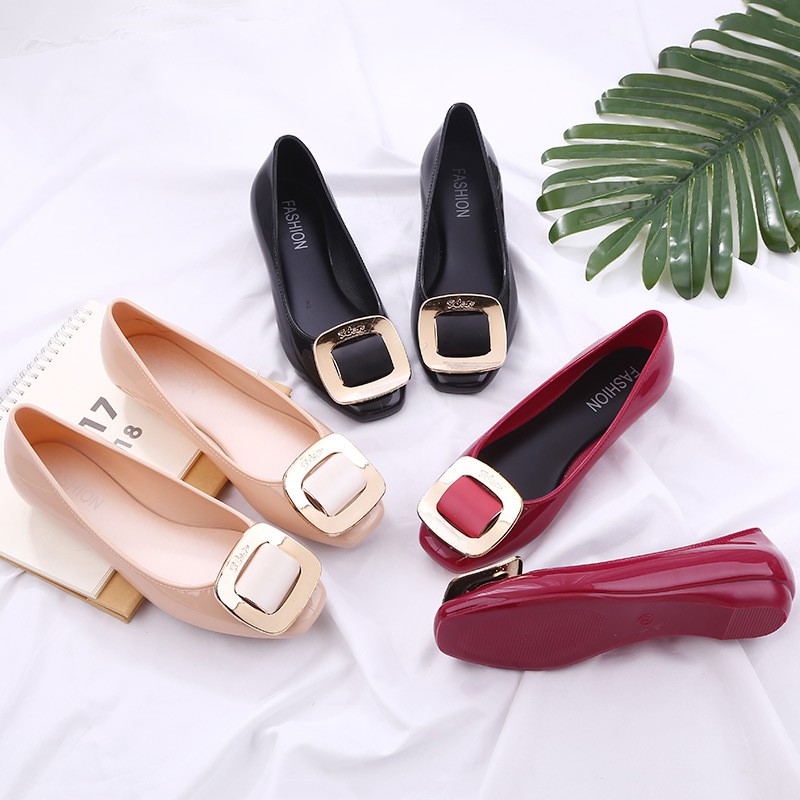 Office store jelly shoes