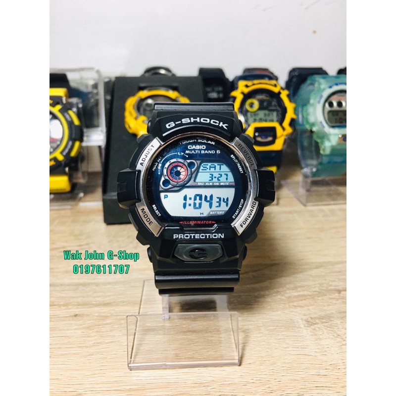 G-Shock GW-8900-1 GShock GW8900 Tough Solar 100% Original | Shopee Malaysia