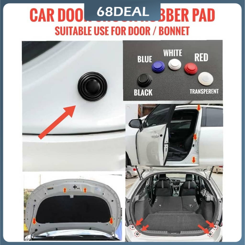 [Johor Stock] 1PCS Car Door Shock Absorber Pad Buffer Getah Pintu