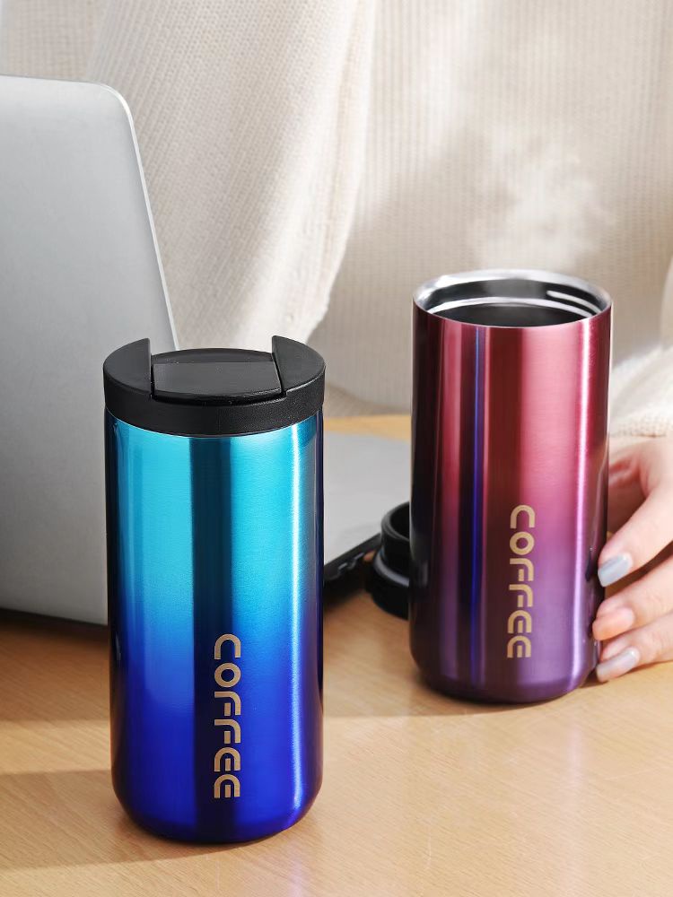 [500ml]New Design for Car 304 Stainless Steel Vacuum Flasks Leak-proof ...