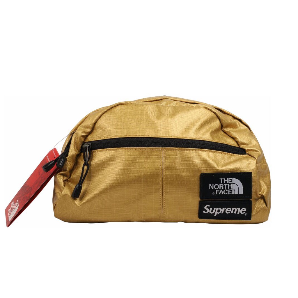 Supreme The North Face Metallic Roo II Lumbar Pack Shopee Malaysia