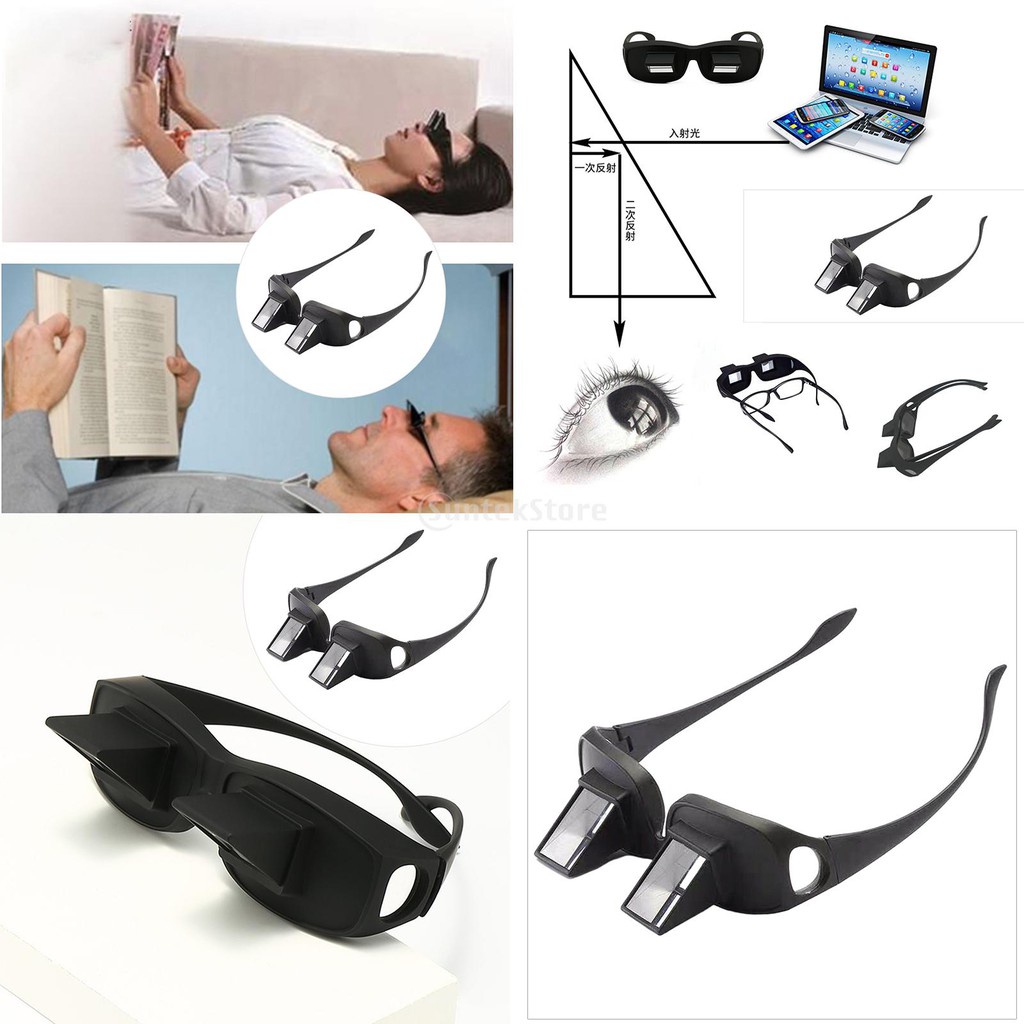 [lovoskimy] 90 Angle Bed Spectacles Lazy Glasses Lazy Readers For