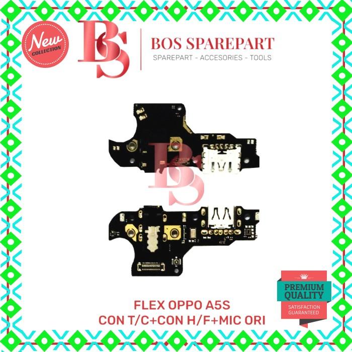Oppo A5S A5S A11K A15S +CONNECTOR CHARGER +CONNECTOR HANDSFREE+MIC