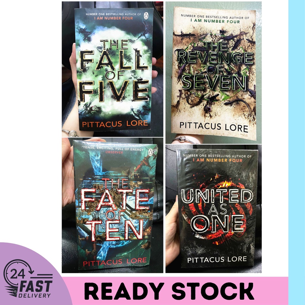 (Ready Stock) ( Lorien Legacies Book4 Book7 ) (I am
