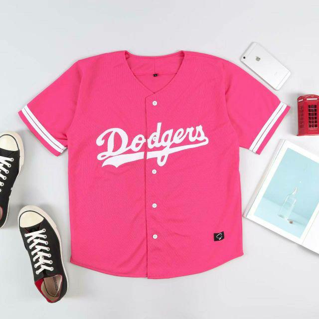 Los Angeles Dodgers Pink Pet Jersey — 4LeggedFans