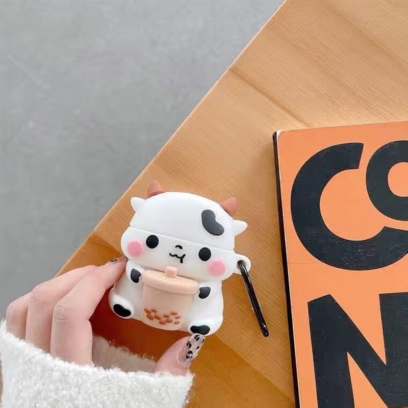 DGT Airpods 3 2021 Bluetooth Headset Charging Case Protector With Soft Silicon Cute Cartoon | Shopee Malaysia