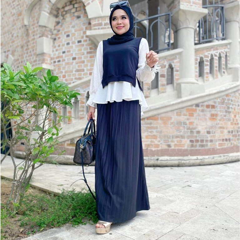 Long skirt muslimah fashion hotsell