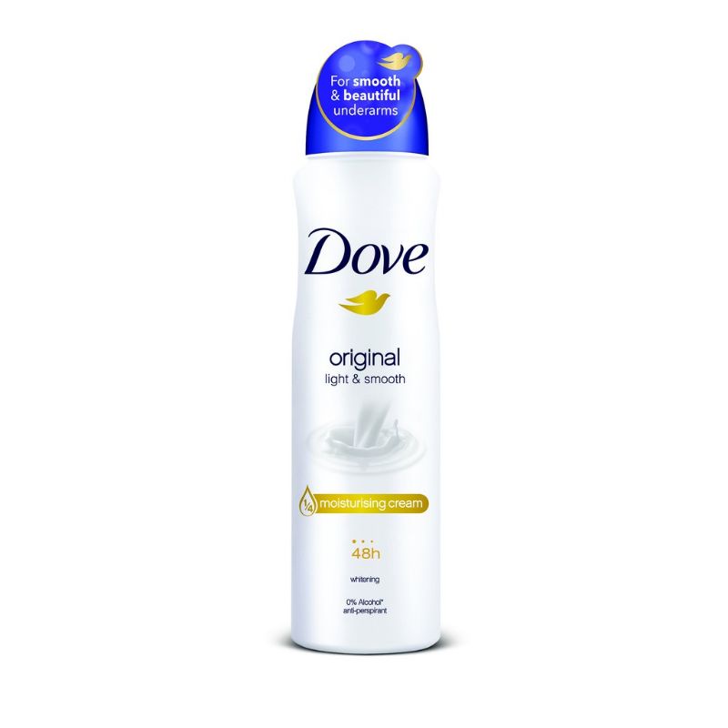 Dove Original Nourished & Smooth Spray Deodorant (150ml) Shopee Malaysia