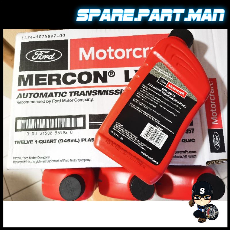 Ford Motorcraft Mercon LV ATF 946ML Ford Ranger T6 / T7 2.2/3.2 TDCI ...