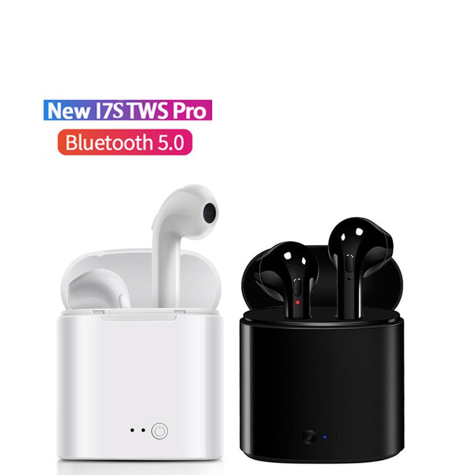 5.0 I7s TWS Bluetooth Mic Earphone Earbud Wireles Charging Pod hedset For all Smat Phone Android Headset Shopee Malaysia