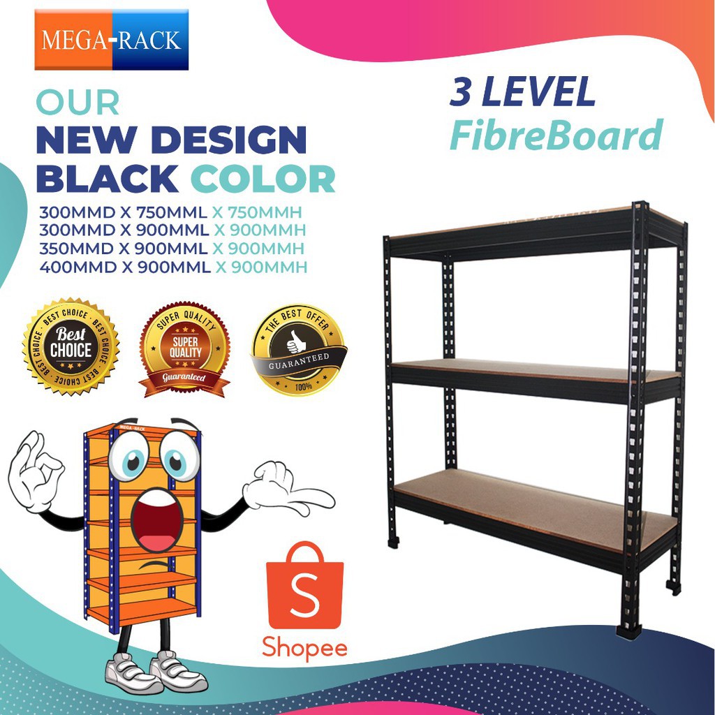 Storage rack 💖💖3 Tier rack💖💖 MEGA RACK Boltless Rack Home , Store ...